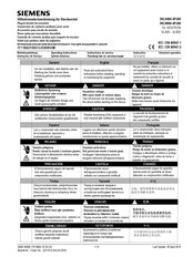 Siemens 3VL9400-4PJ00 Instructivo