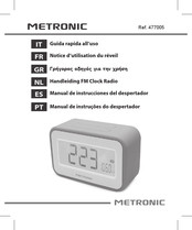 Metronic 477005 Manual De Instrucciones