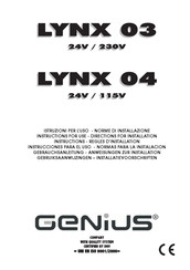 Genius LYNX 04 Instrucciones Para El Uso