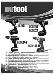 NUTOOL NCDL144 Manual De Instrucciones