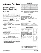 Heath Zenith DualBrite 4115 Instrucciones De Instalación