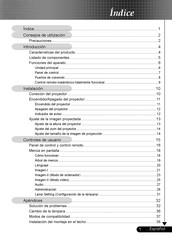 Optoma EP716 Manual De Instrucciones