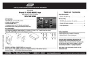 Metra 99-5830B Instrucciones De Instalación