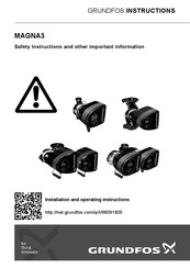 Grundfos MAGNA3 D Guia De Inicio Rapido