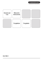 Kuppersbusch IGU1390-1 Manual De Instrucciones