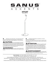 Sanus ACCENTS HTSAT Manual Del Usuario