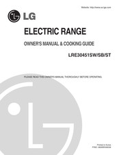LG LRE30451ST Manual Del Propietário