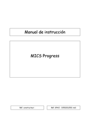 SDMO MICS Progress Manual De Instruccion