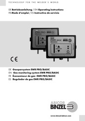 Abicor Binzel EWR BASIC Instructivo De Servicio