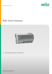 Wilo Smart Gateway Instrucciones De Instalación Y Funcionamiento