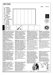 Oeseder Möbelindustrie 991348 Instrucciones De Montaje