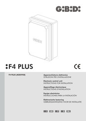 GI.BI.DI. F4 PLUS Instrucciones Para La Instalación