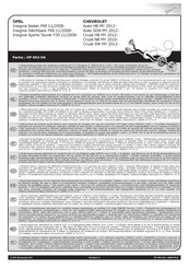 ECS Electronics OP-052-H6 Instrucciones De Montaje