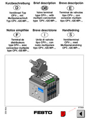 Festo CPV-GE-MP Serie Manual De Instrucciones