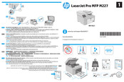 HP LaserJet Pro MFP M227 Guia De Inicio Rapido