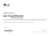 LG Cloud Device 38CK900N Manual De Usuario