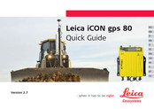 Leica Geosystems iCON gps 80 Guía Rápida