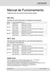 Binder MK 56 Manual De Funcionamiento