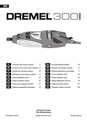 Dremel 300 Serie Traducción De Las Instrucciones Originales