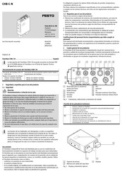 Festo CHB-C-N Manual De Instrucciones