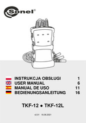 Sonel TKF-12L Manual De Uso