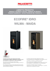 Palazzetti ECOFIRE IDRO WILMA Manual Del Usuario