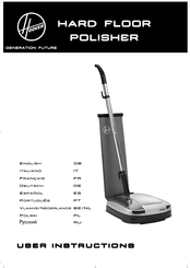 Hoover PU F3880 011 Instrucciones De Uso