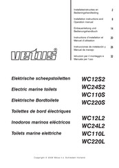 Vetus WC12S2 Instrucciones De Instalación Y Manual De Manejo