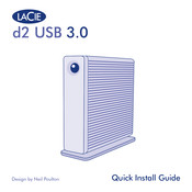 LaCie D2 USB 3.0 Guía De Instalación Rápida