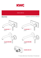 KWC BEVO 39.001.401.931 Manual De Instalación Y Servicio