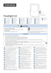 Tungsram Floodlight G3 Guia De Instalacion