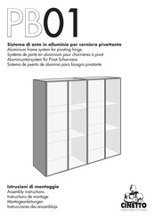cinetto PB01 Instrucciones De Ensamblaje