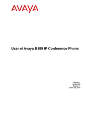 Avaya B189 Manual Del Usuario