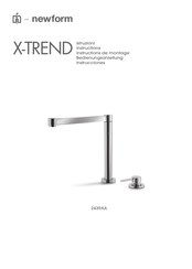 newform X-TREND 2439AA Manual De Instrucciones