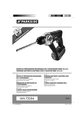 Parkside PABH 18 LI A1 Instrucciones De Utilización Y De Seguridad