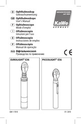 KaWe EUROLIGHT E36 Instrucciones De Empleo