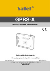 Satel GPRS-A Guía Rápida De Instalación