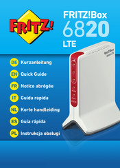 AVM FRITZ!Box 6820 LTE Guía Rápida