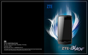 ZTE BLADE Guía Rápida