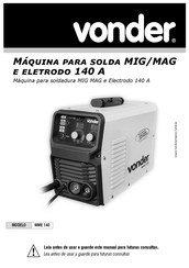 vonder MME 140 Manual De Instrucciones