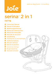 Joie SERINA 2 IN 1 SWING Manual De Instrucciones