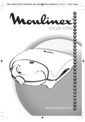 Moulinex snack time SW280240 Manual De Instrucciones