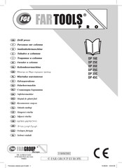 Far Tools DP 25E Manual Del Usuario