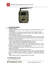 CAMARAS TRAIL S378 Instrucciones