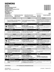 Siemens SENTRON VL 3VL9400-3M.10 Instructions De Service