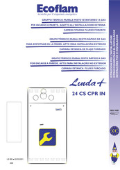 Ecoflam LINDA+ 24 CS CPR IN Manual De Uso Y De Instalación