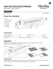 Martha Stewart MTS-IDSPR Manual Del Usuario