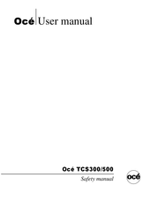 Oce TCS500 Manual Del Usuario