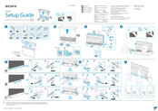 Sony Bravia XR-83A90J Instrucciones De Instalación