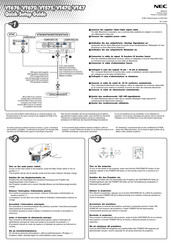 NEC VT575 Guia De Inicio Rapido